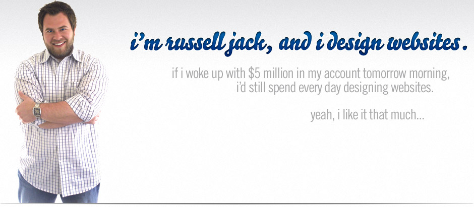 Hi! I'm Russell Jack